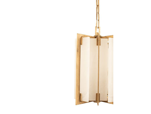 Orleans 4-Light Pendant in Distressed Gold